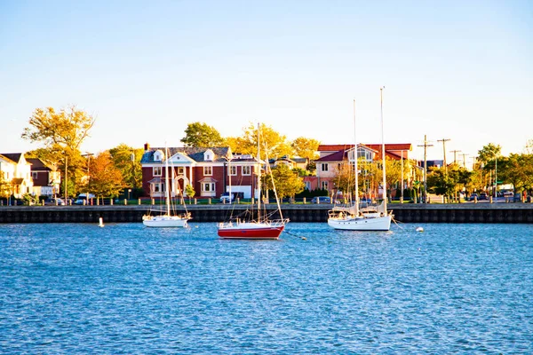 Sheepshead Bay Vista Desde Brooklyn — Foto de Stock