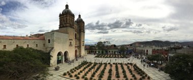 Oaxaca Meksika güzel Santo Domingo