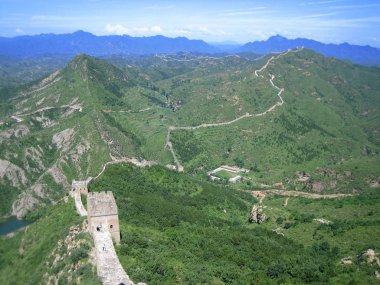 Çin Seddi Sinatai üzerinden. 2008 yılında
