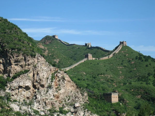 Gran Muralla Porcelana Del Sinatai Vuelta 2008 — Foto de Stock