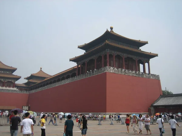 2008 北京の紫禁城の門 — ストック写真
