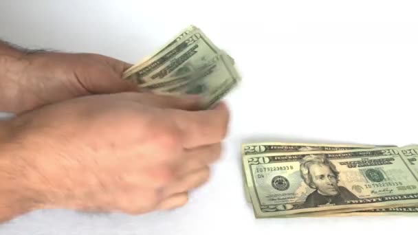 Compter Les Dollars Qui Envolent — Video