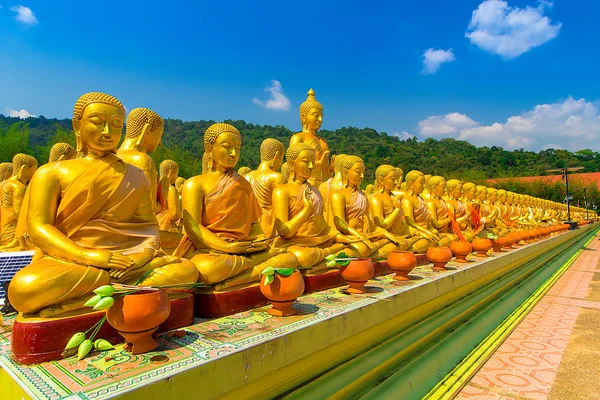 Buddhabucha Memorial Park Buddhistischer Tempel Nakhon Nayok Thailand — Stockfoto