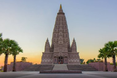 Ben bulunduğu Gautam Buddha elde aydınlanma Hindistan'dan yineleme yer