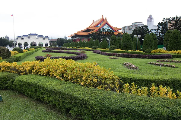 The garden at National Concert Hall in Taipei, Taiwan