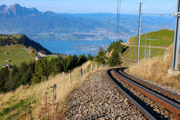 Une vue sur le lac des Quatre-Cantons — Photo