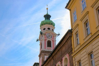 Innsbruck şehir merkezinde güzel mimari