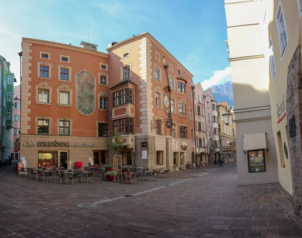 Innsbruck şehir merkezinde güzel mimari