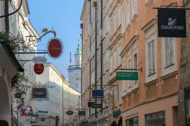 Salzburg, Avusturya boyunca bir manzara