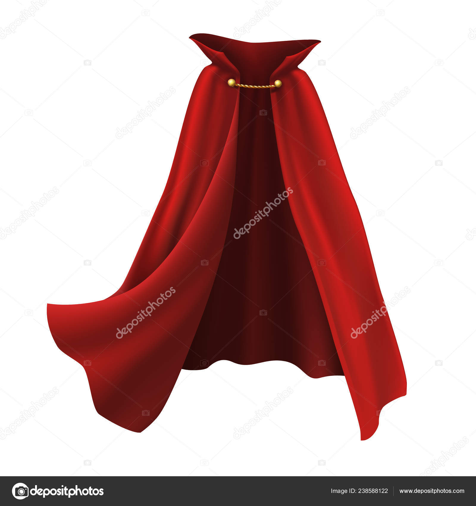 Realistic Cape Red Golden Details Flowing Wavy Fabric Carnival Vampire Vector Image By C Nikush21 Vector Stock Realistic Cape Red Golden Details Flowing Wavy Fabric Carnival Vampire Vector Image By C Nikush21 Vector Stock