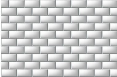 3d gerçekçi vektör mavi mutfak karoları. Dikişsiz desen. 