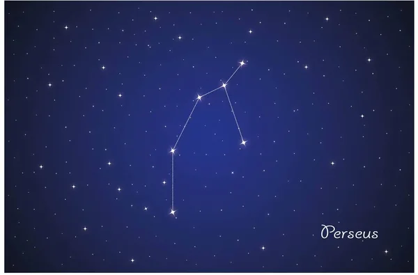 Constellation Pegasus Derin Uzayda — Stok Vektör