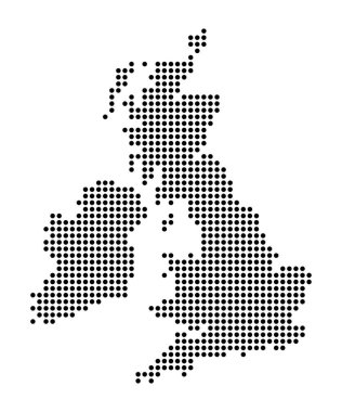 Britanya'nın haritadan noktalar