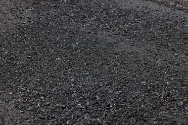 Taze asfalt arka plan. İnşaat yol.