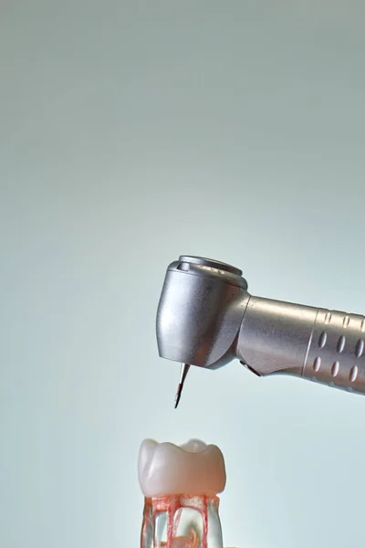 Стоматологическое Оборудование Стоматологические Инструменты Ухода Зубами — стоковое фото