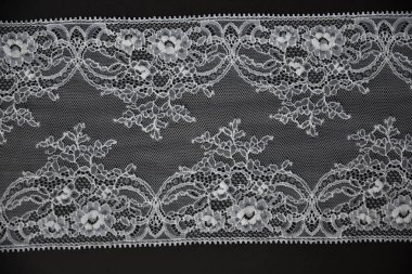 Dantel kumaş arka plan. Sanat yumuşak odak