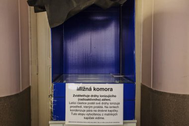 Prague, Çek Cumhuriyeti, 26 Eylül 2018: Wilson sis odası