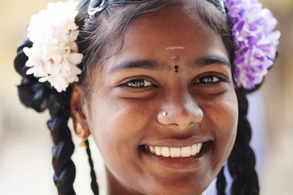 Arunachala Tiruvannamalai Tamil Nadu Indiában 2018 Január Nyilvános Iskolában Tanuló — Stock Fotó
