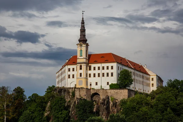 Děčínský Hrad České Republice — Stock fotografie