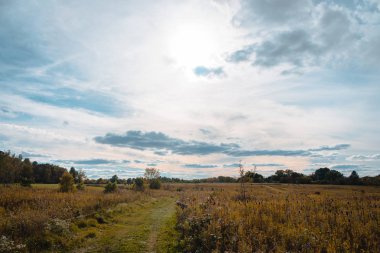 Sonbaharda Ohio Parklar Doğa yürüyüşleri