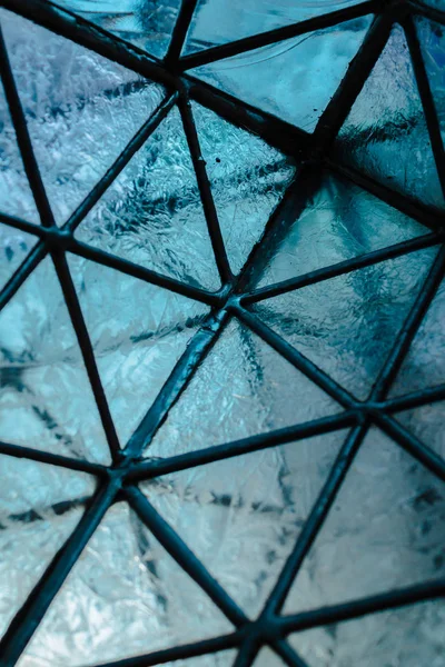 Artprize Grand hızlı Michigan sırasında görülen karmaşık geometrik cam sanatı