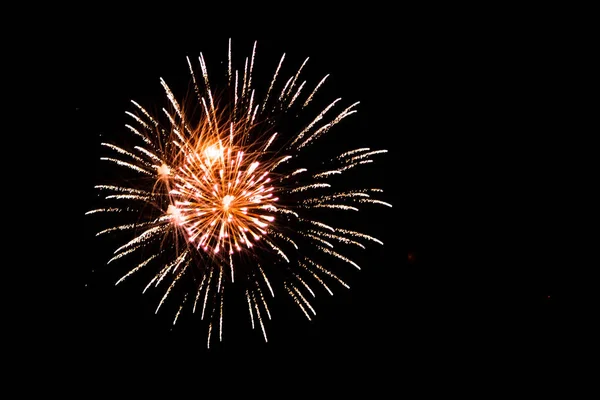 Grand Rapids Michigan Başka Bir Fişek Içinde Patlayan Firework — Stok fotoğraf