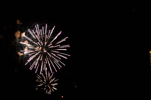 Silvesterfeuerwerk — Stockfoto