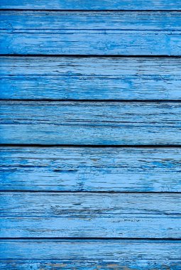 Koyu mavi ve gri turkuaz tahtalardan oluşan bir çit. Tahta çıta desenli boş arkaplan