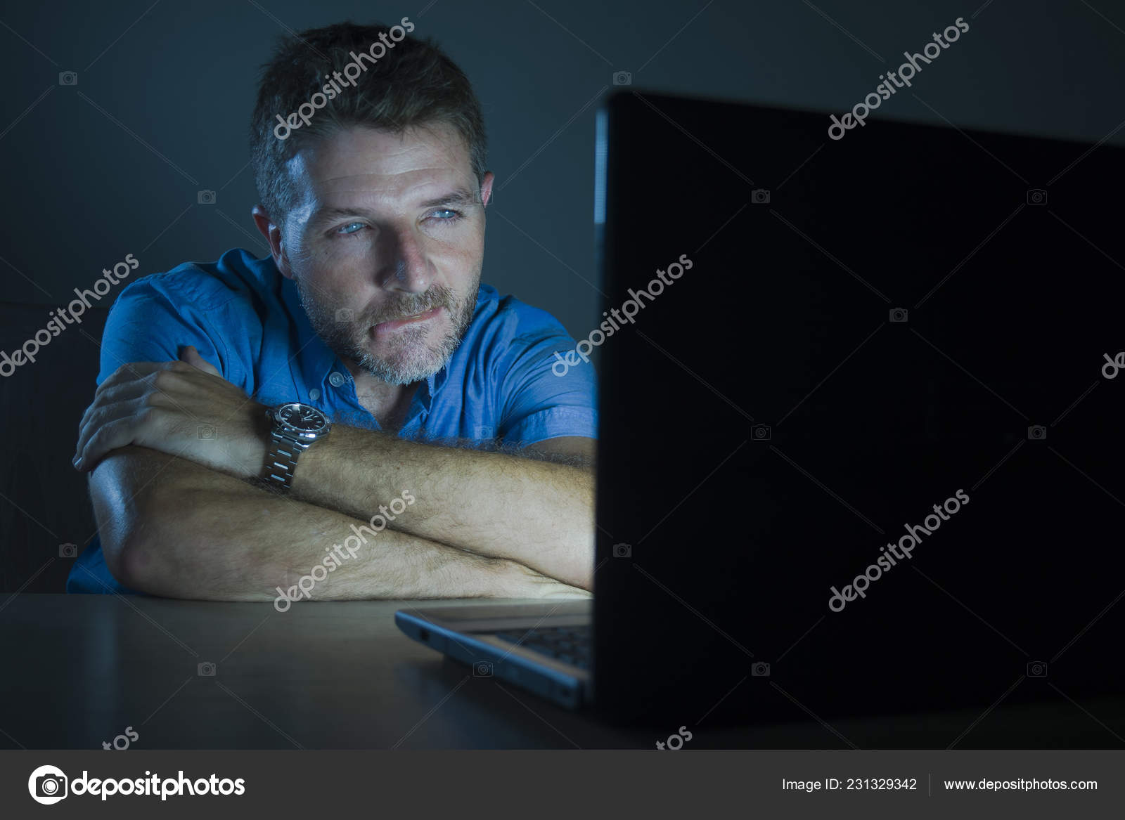 Man Watching Porn - Young Aroused Excited Sex Addict Man Watching Porn Mobile Online Stock  Photo by Â©TheVisualsYouNeed 231329342