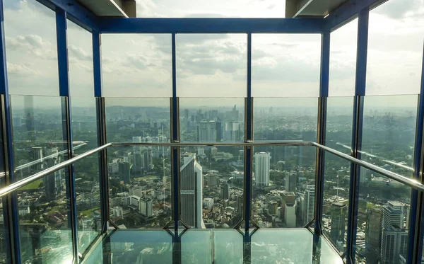 Kuala Lumpur Malaysia Gennaio 2019 Impressionante Vista Aerea Della Città — Foto Stock