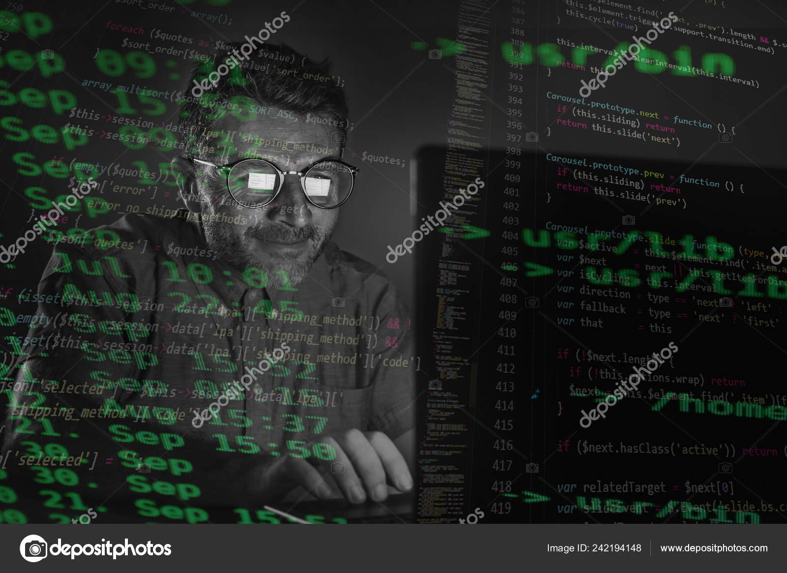 Wallpaper laptop, code, programming, programmer, hacker hd, picture, image
