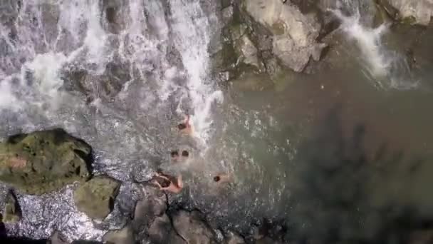 Luftaufnahme Mit Drohne Auf Der Insel Bali Indonesien Asien Die — Stockvideo