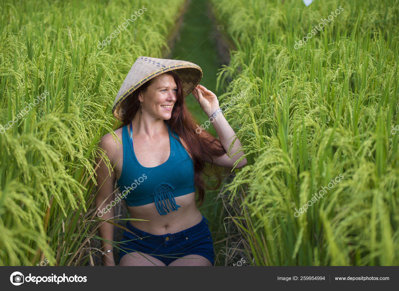 asian farmer hat