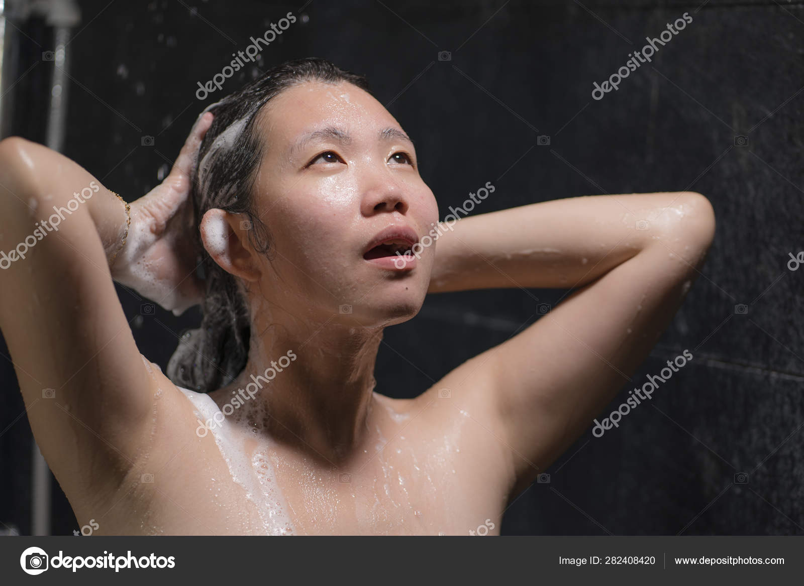Japanese Girl Shower
