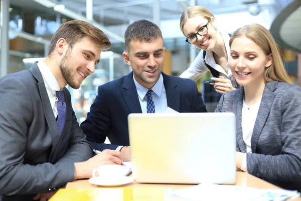 Zakenmensen ontmoeten conferentie discussie corporate concept. — Stockfoto