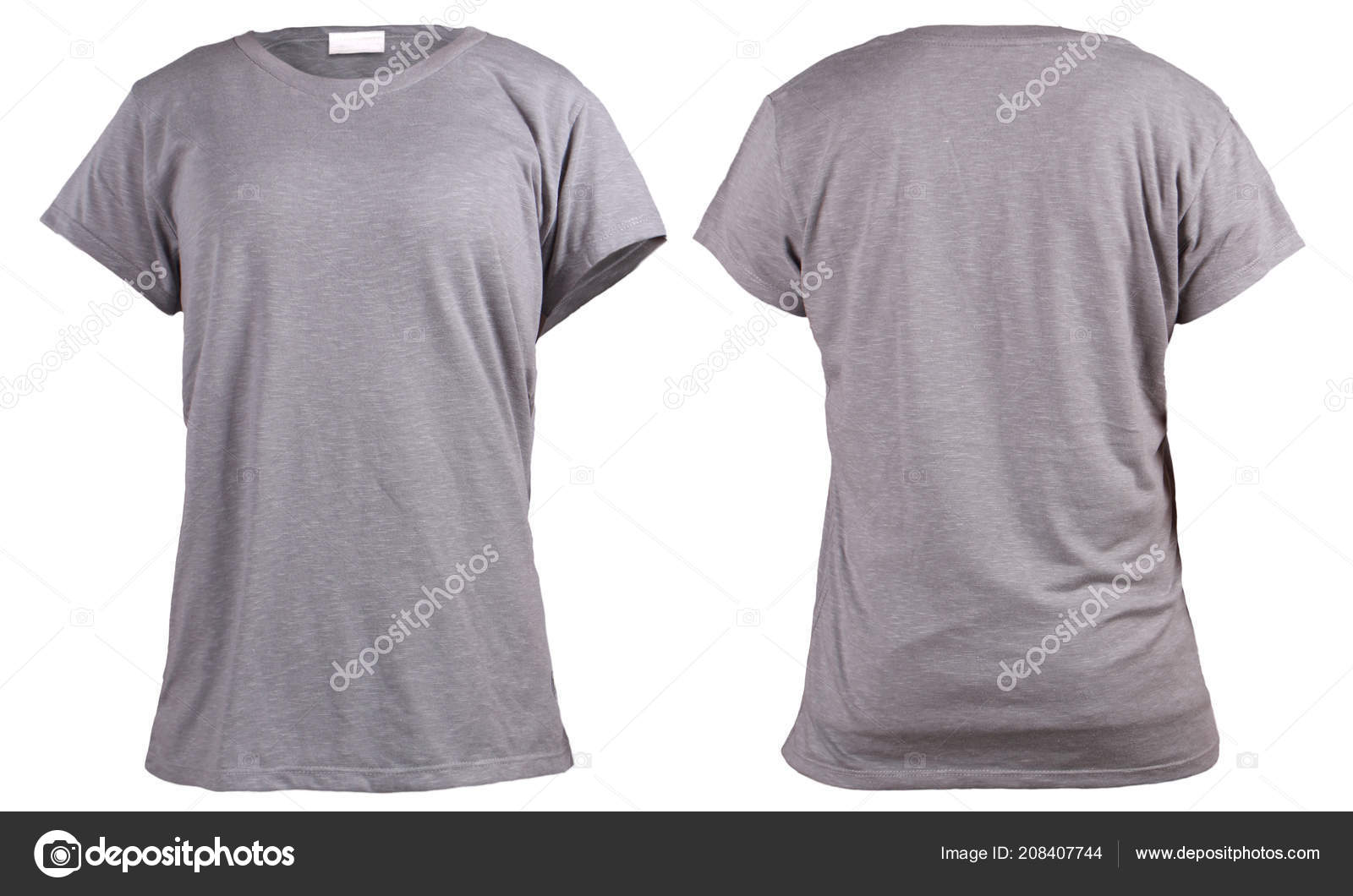 Download Grey tshirt front and back | Women Grey Shirt Front Back ...