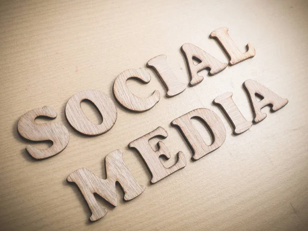 Social Media Internet Szociális Média Motiváció Inspiráló Idézetek Szó Koncepció — Stock Fotó