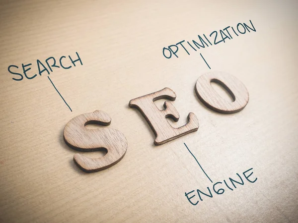 Optimisation Des Moteurs Recherche Seo Motivation Mots Affaires Internet Citations — Photo