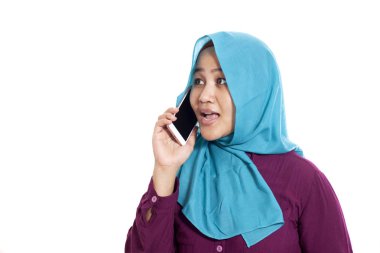 İfade gülümseyen, evet genç Asya iş kadını. Vücut portre kadar kapatın. Beyaz izole