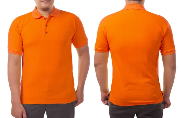 baju polo orange