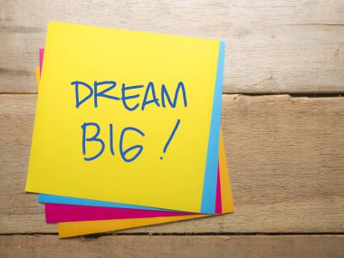 Büyük, tipografi kavramı yazı motivasyonel iş ilham verici sözler Quotes kavramı kelime rüya