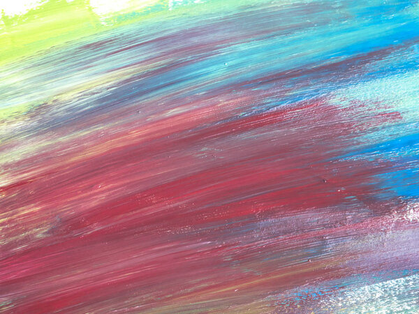  Close up image of colorful abstract painting, art background concept