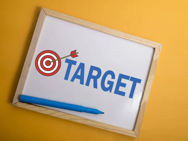 Target, Business Motivational Words Quotes Concept — Stock Photo, Image