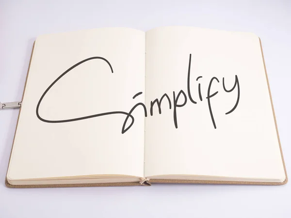 简化、励志商务词汇报价概念 — 图库照片