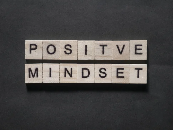 Mente positiva, Parole motivazionali Quotazioni Concetto — Foto Stock