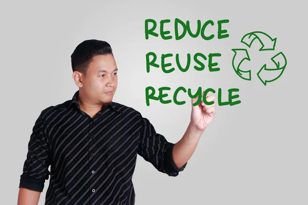 Reduce Reuse Recycle, Motivational Words Quotes Concept