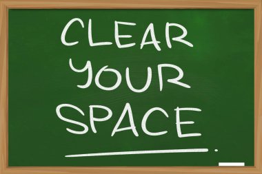 Alanınızı Temizleyin, Motivasyonel Kelimeler Tırnak Kavramı