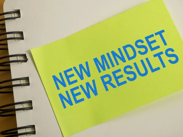 Kendini geliştirme motivasyonel kelimeler kavramı Quotes, yeni Mindset — Stok fotoğraf