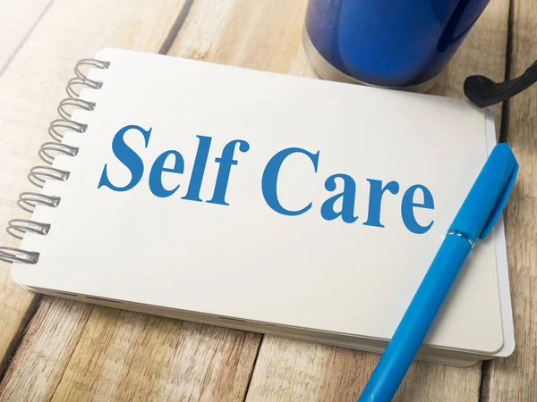 Self Care, Motivational Words Quotes Concept — Stock Photo, Image