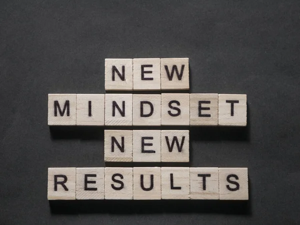 Zelfontwikkeling motiverende woorden citaten concept, nieuwe Mindset — Stockfoto